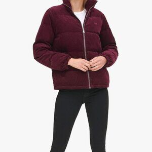 Levi Strauss Zoe Corduroy Puffer Coat